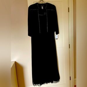 Alex Evenings Plus size gown & Jacket size 22W